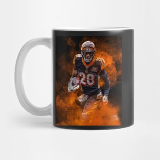 Joe Mixon Cincinnati Sports Art Mug